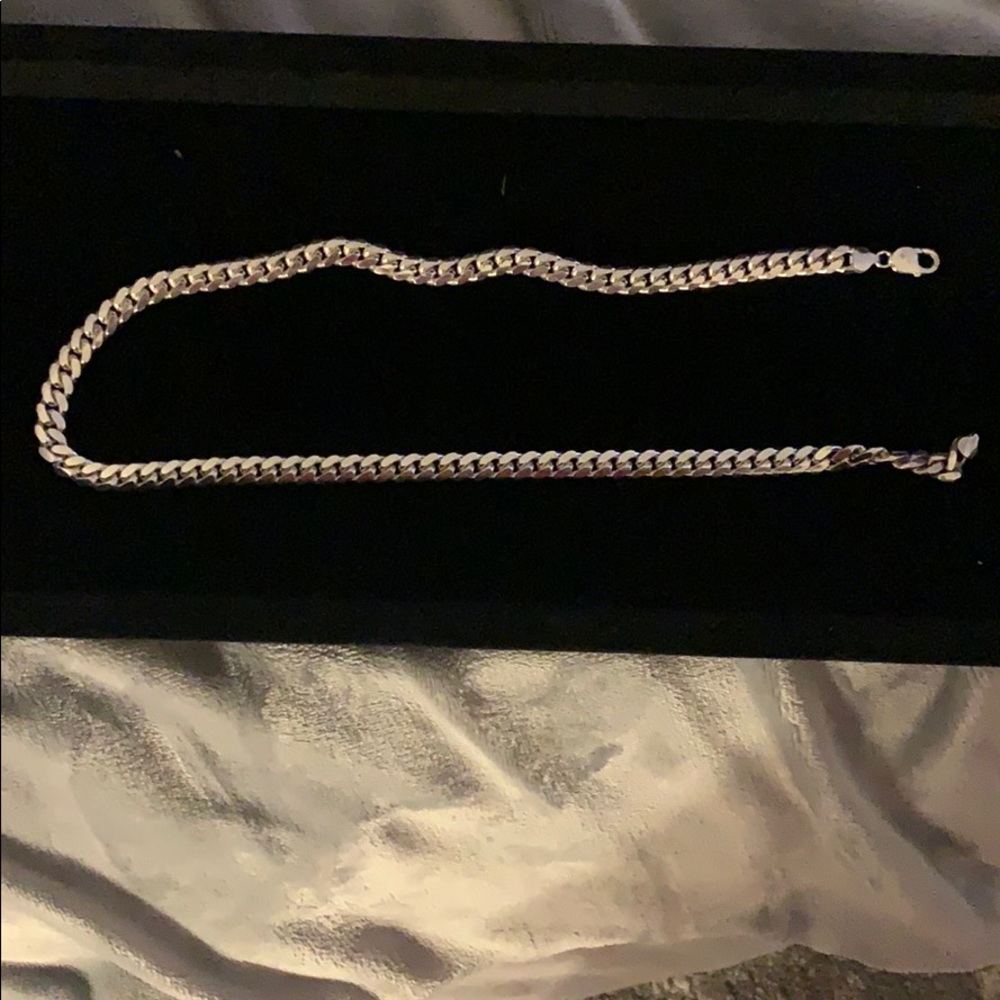 Sterling Silver Cuban Link Chain
